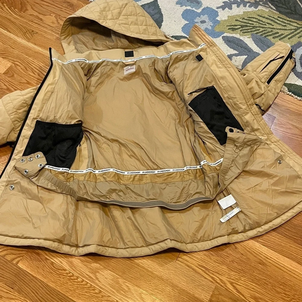 Free People All Prepped Ski Jacket Size Large NWT